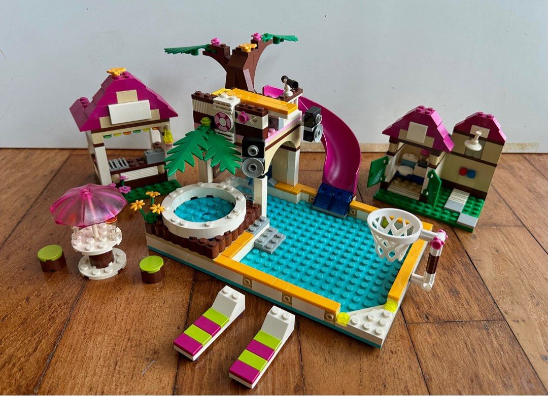 Lego friends swimming pool instructions clearance