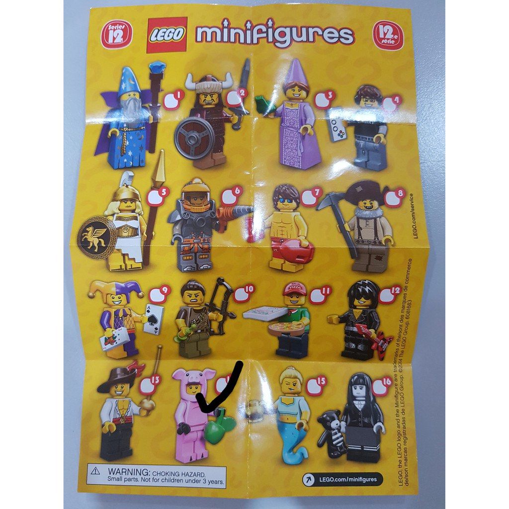 Lego cmf series store 12