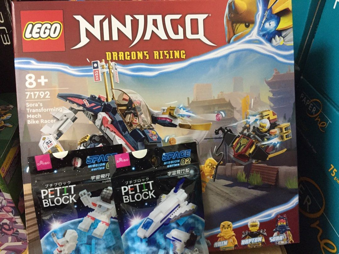 LEGO Ninjago Sora's Transforming Mech Bike Racer 71792 Building Set