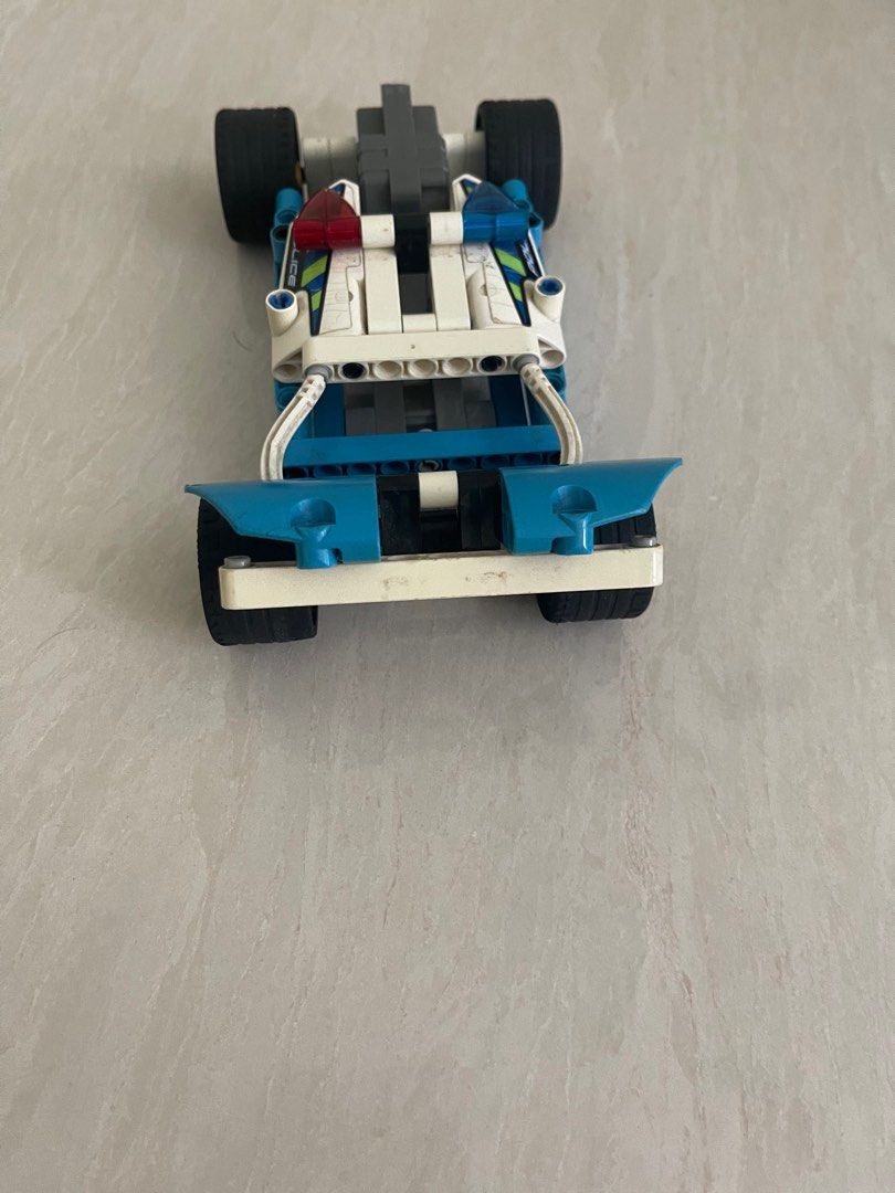 Lego windup police car