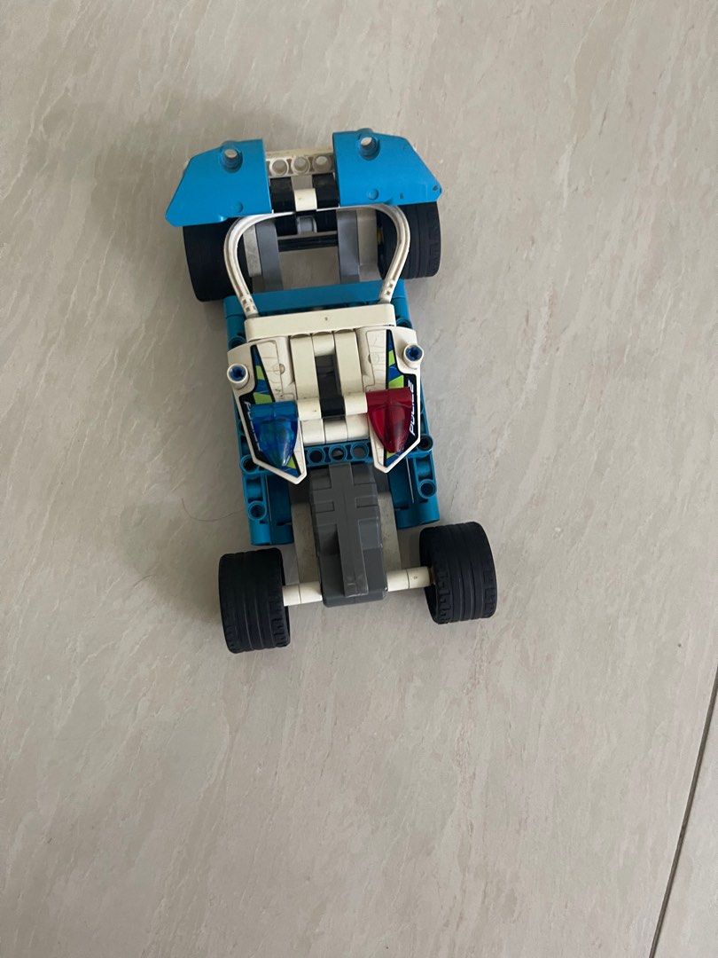 Lego windup police car
