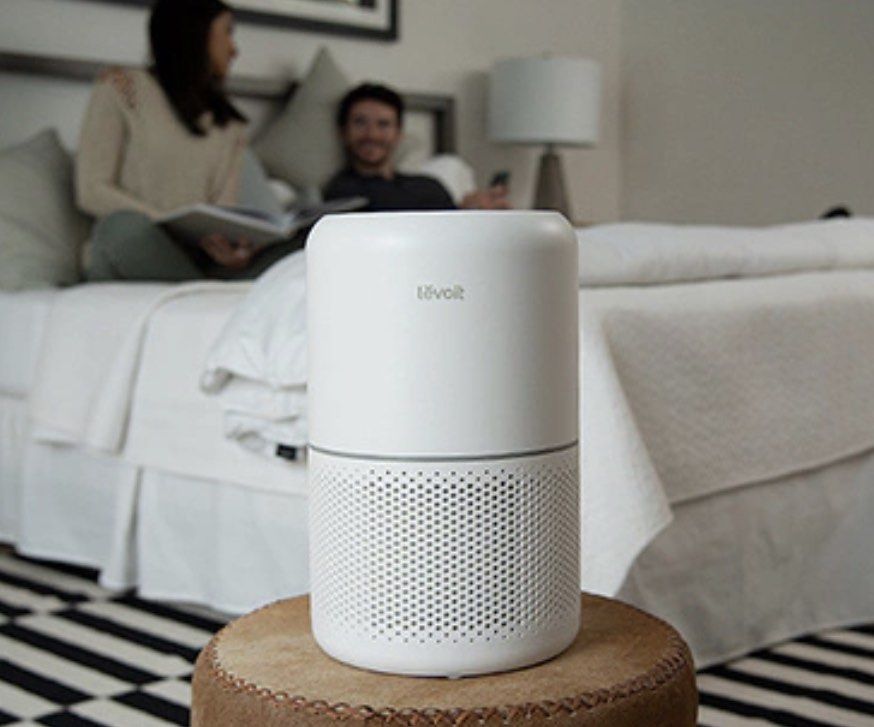 Air purifier store room size