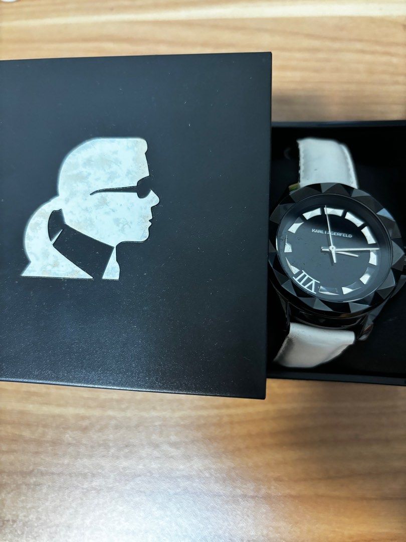 Karl lagerfeld discount black watch