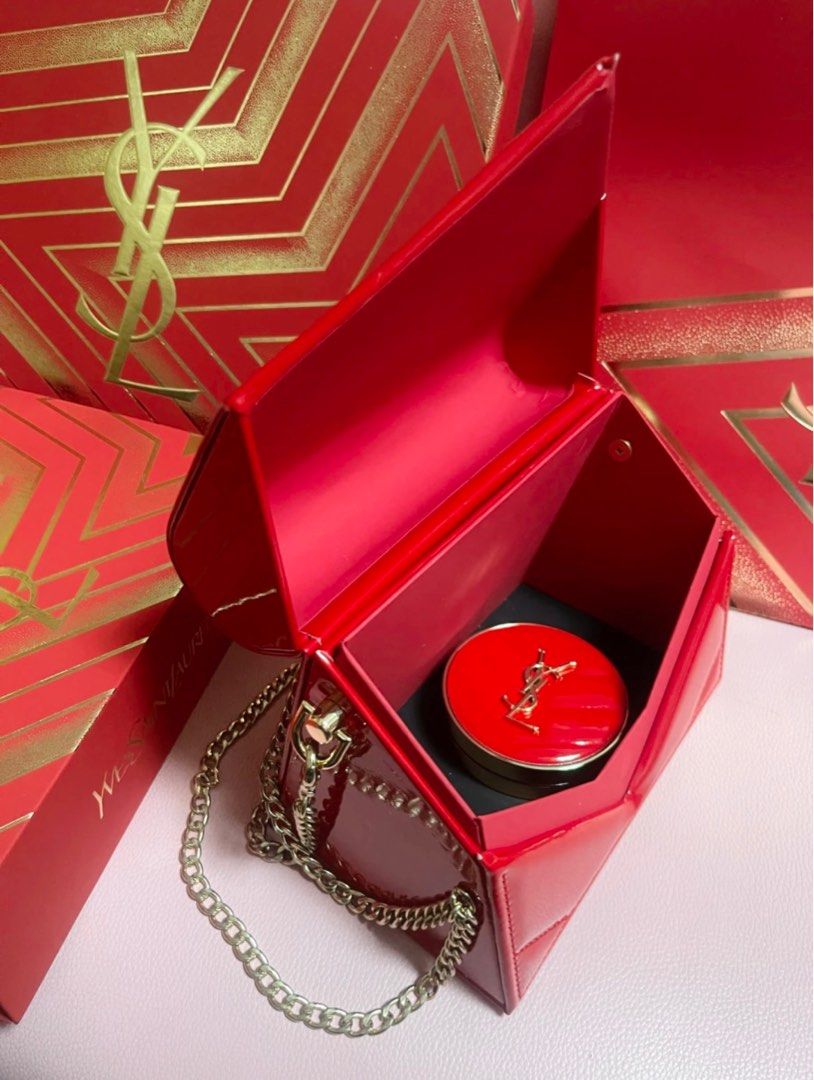 Limited Edition YSL Beauty VIP Gift Pouch Bag, Women's Fashion, Bags