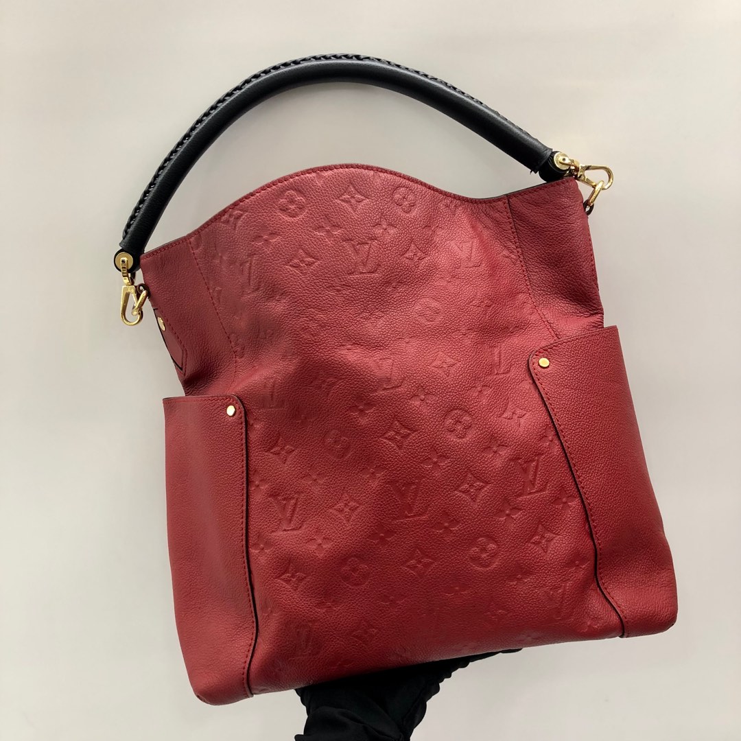 Louis Vuitton Bagatelle GM Red Epi Leather Shoulder Bag | eBay