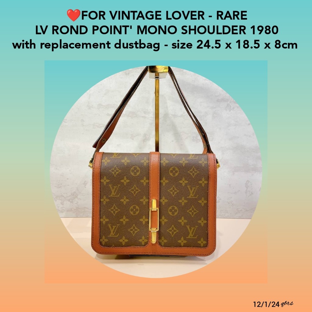 Louis vuitton tas rond clearance