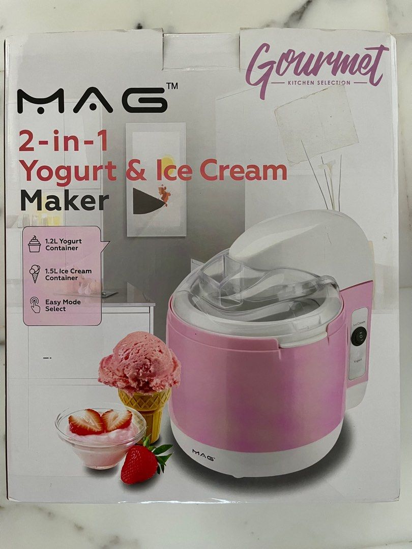 2 in 1 ice cream and yogurt maker deals