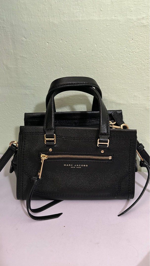 Marc jacobs mini cruiser pebbled leather crossbody satchel outlet