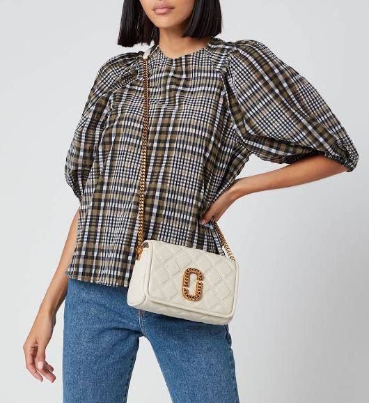 Marc Jacobs Status Flap Crossbody Bag Luxury Bags Wallets on Carousell