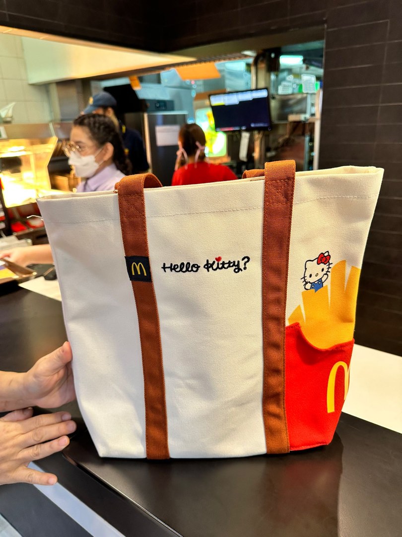 MCD HELLO KITTY TOTE BAG Thailand Women s Fashion Bags