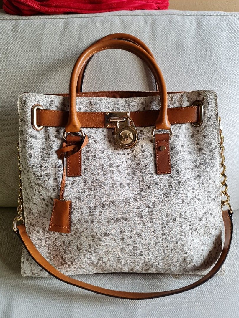 Hamilton large online leather satchel
