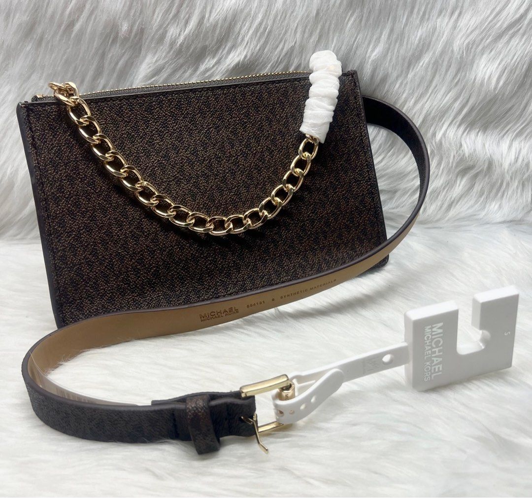 Mk chain belt discount bag