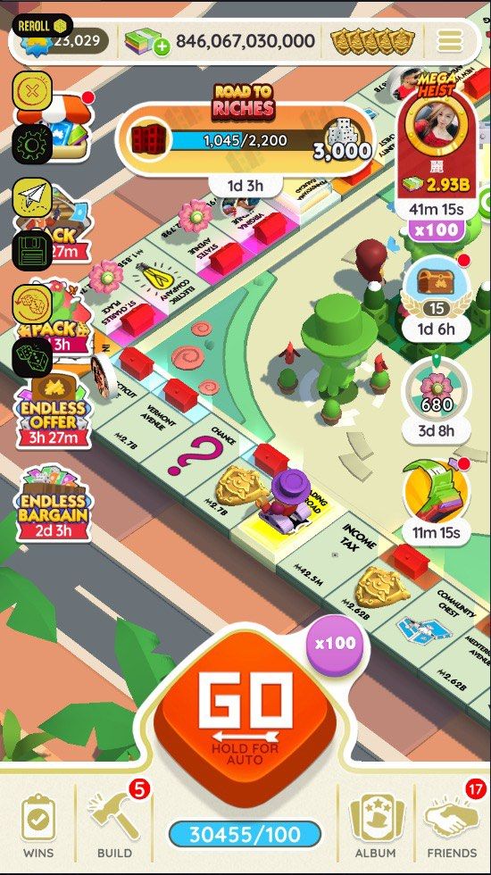 MONOPOLY GO! Reroll Guide setup (PC), Video Gaming, Video Games, Others on Carousell