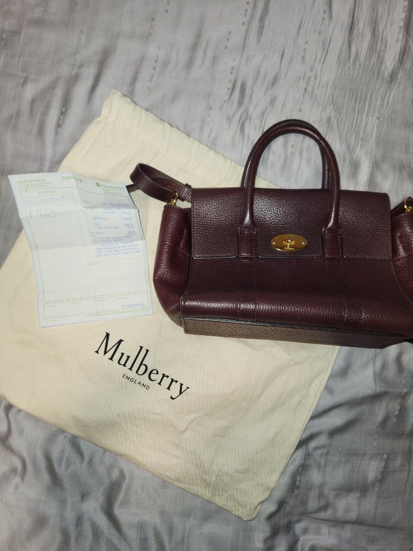 Mulberry Bayswater Classic small bayswater oxblood Luxury Bags