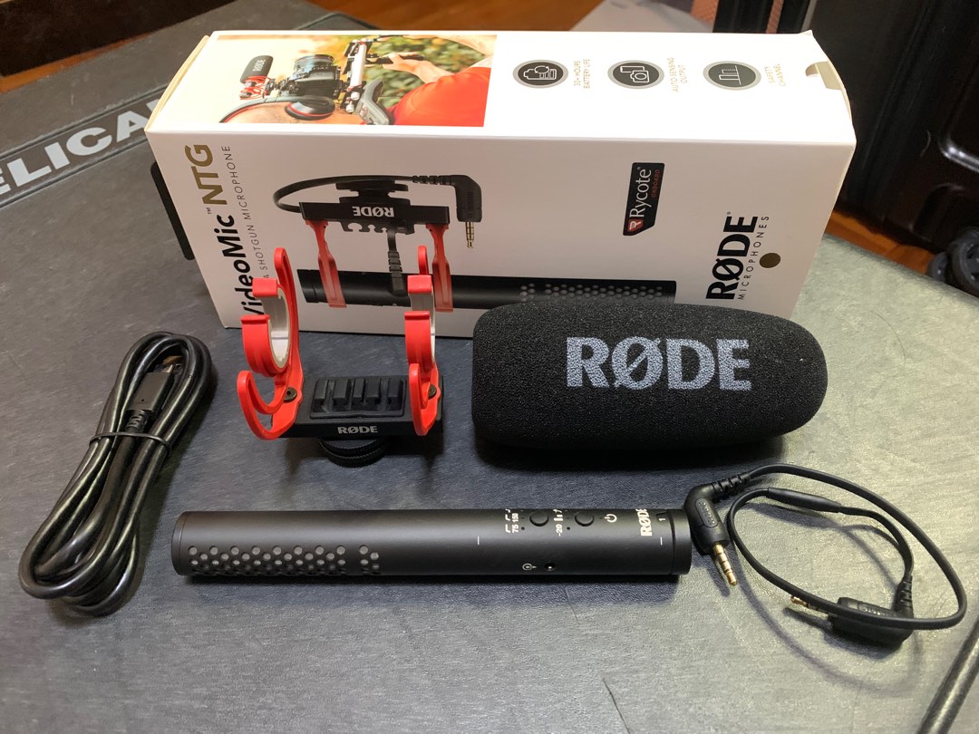[NEW] Original RODE VideoMic NTG Professional Portable OnCamera