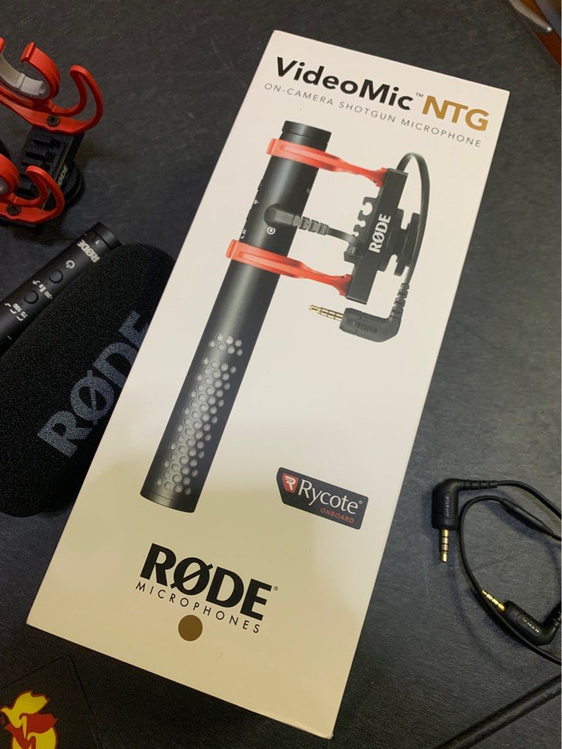 [NEW] Original RODE VideoMic NTG Professional Portable OnCamera