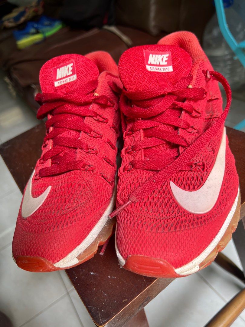 Air max 2016 sales red and white