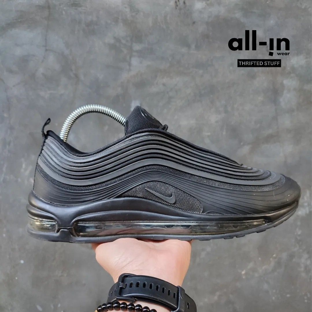 nike airmax 97 triple black