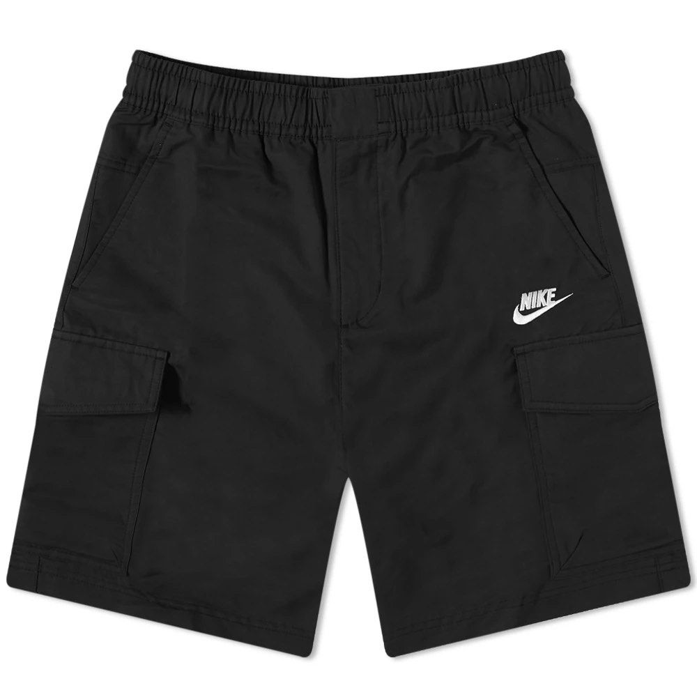 Nike Black Cargo Shorts Men s Fashion Bottoms Shorts on Carousell