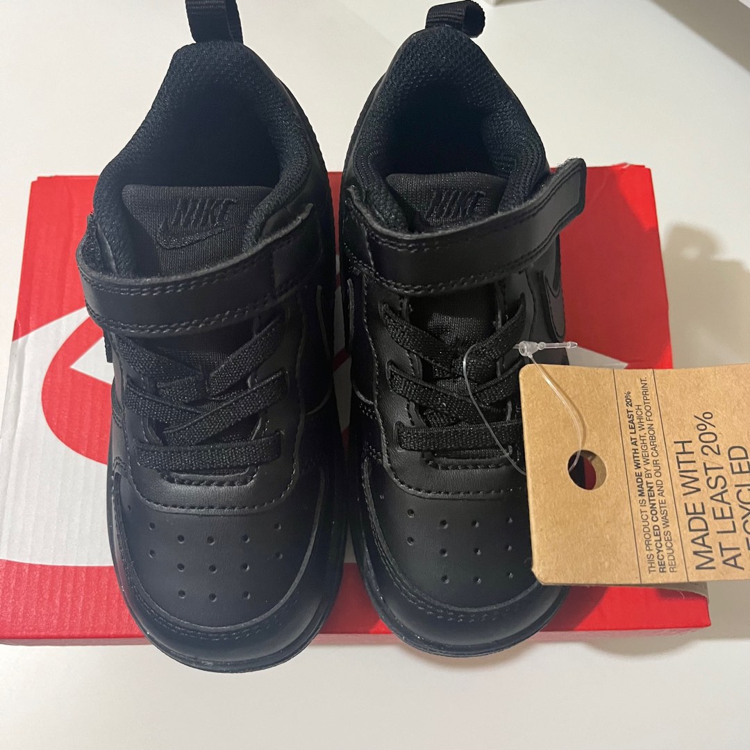 nike court borough low 2 tdv czarne