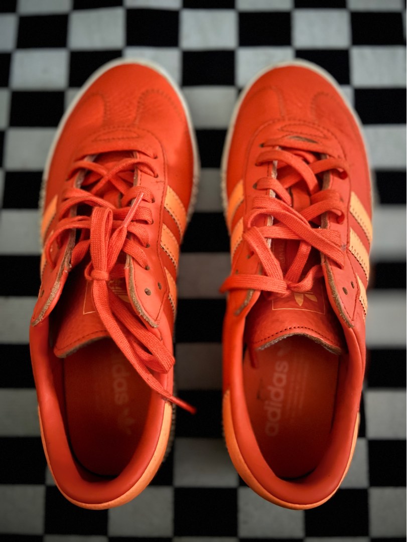 Nike Sambarose Orange Men s Fashion Footwear Sneakers on