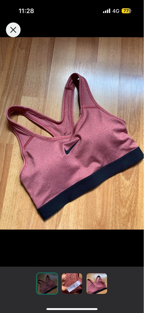 Nike, Intimates & Sleepwear, Nike Purple Sports Bra Size Small