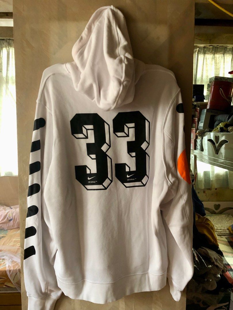 Lab x top off white hoodie
