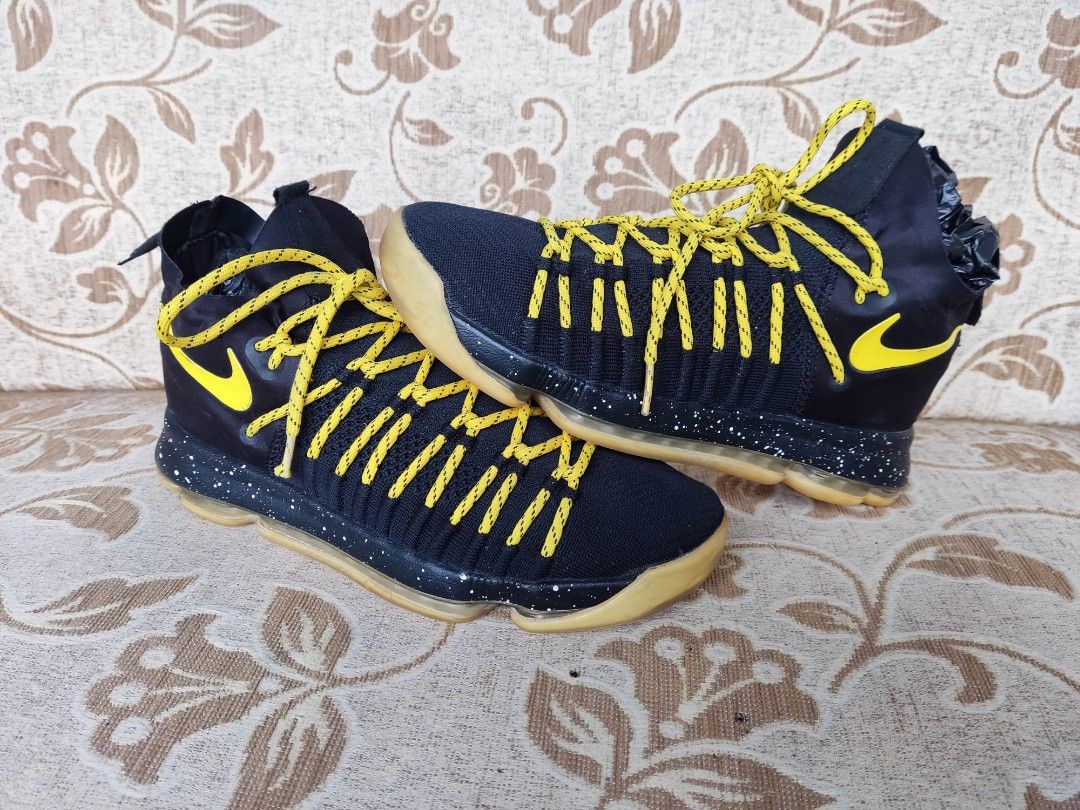 nike zoom kd 9 elite sepatu basket air shoes black sneaker tabung
