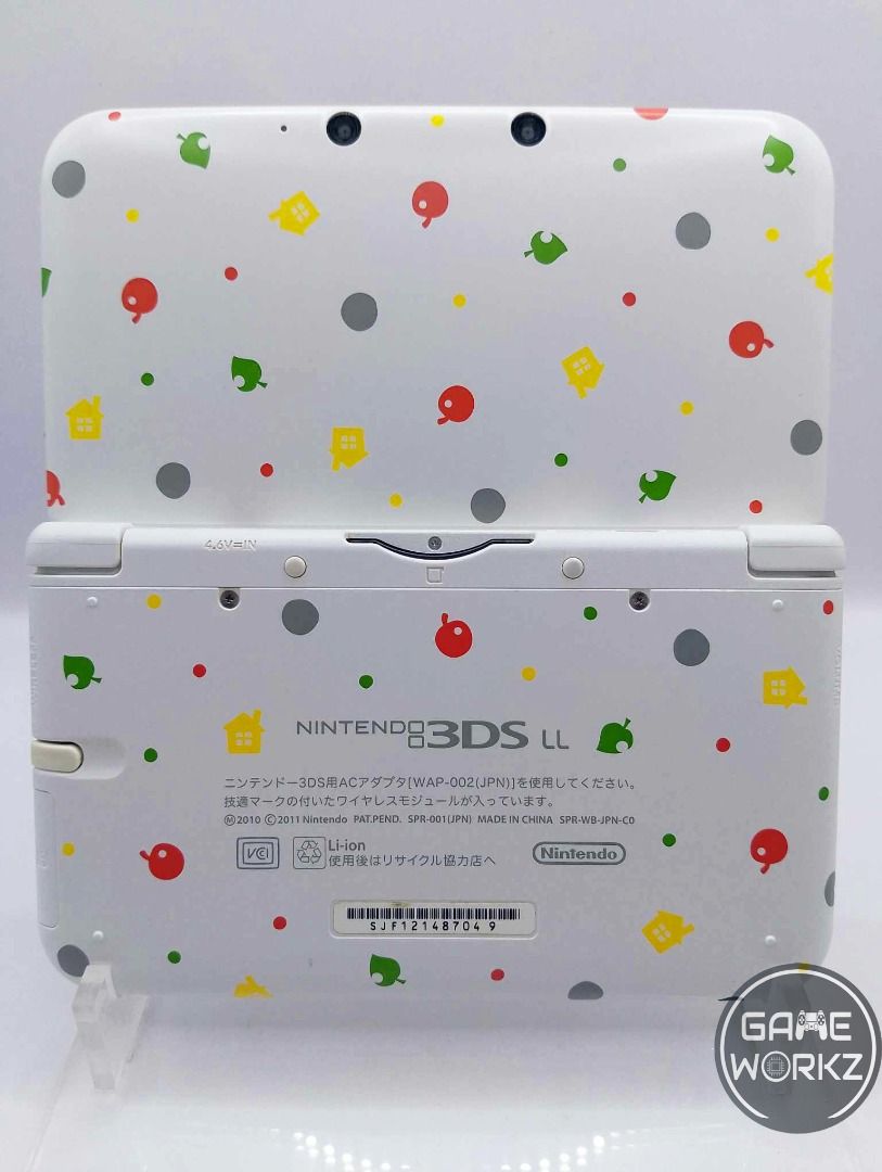 Nintendo 3DS LL / XL Animal crossing Console Video Gaming Video Game