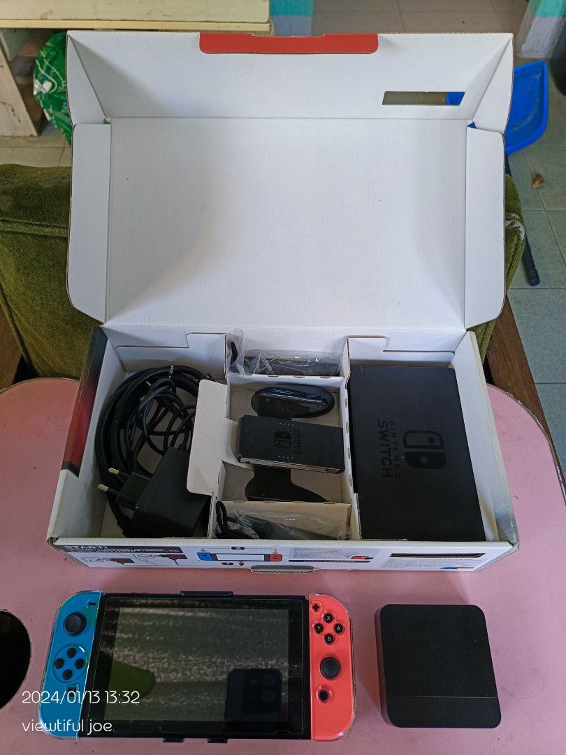 NINTENDO SWITCH V1 UNPATCHED COMPLETE [JAILBREAK], Video Gaming, Video Game Consoles, Nintendo