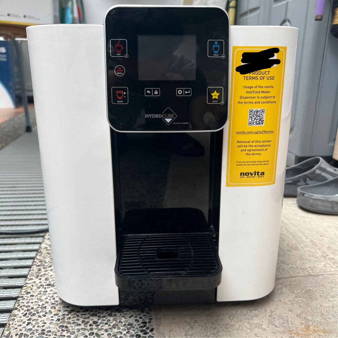 Novita W29 White Hot/Cold Water Dispenser, TV & Home Appliances