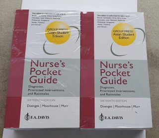 Nurse’s Pocket Guide (NANDA)