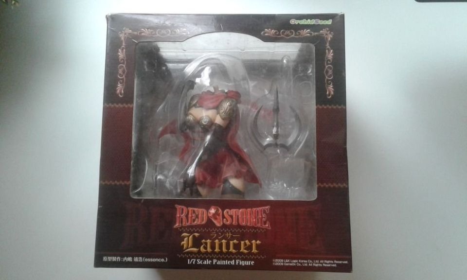 Orchid Seed Red Stone Lancer 1/7 PVC Figure, Hobbies & Toys ...