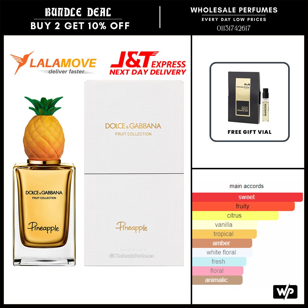 Dolce gabbana best sale pineapple fragrance