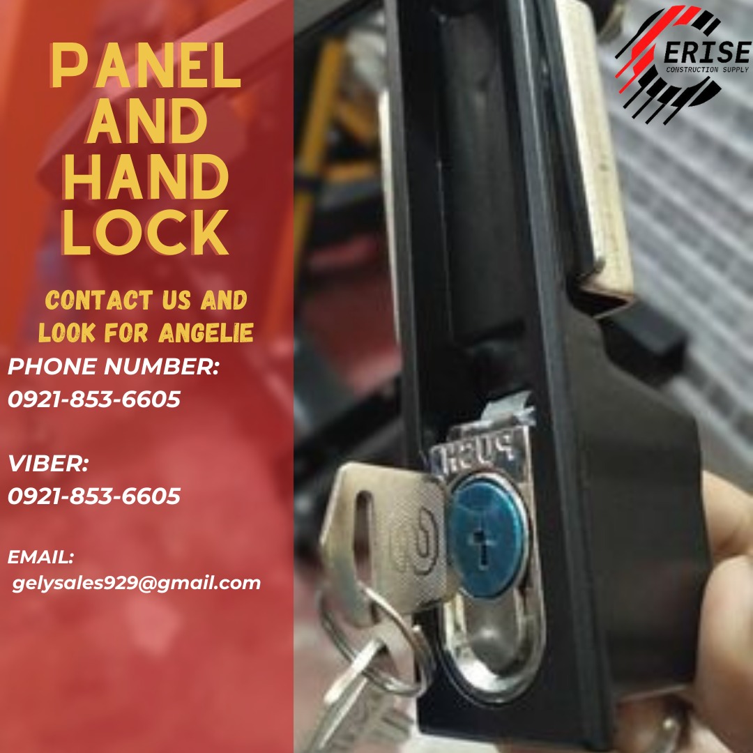 PANEL AND HAND LOCK, Commercial & Industrial, Construction Tools ...