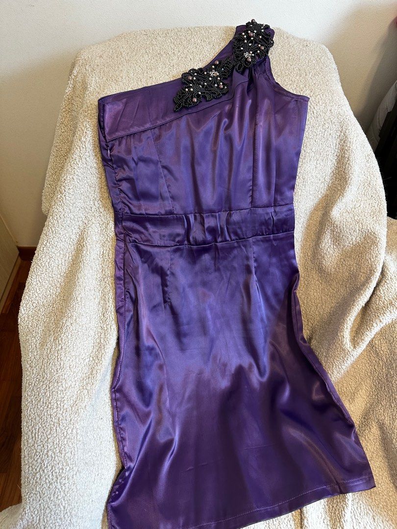 Purple toga best sale dress