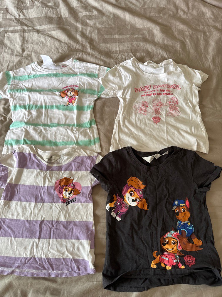 Paw patrol shirts for store toddlers
