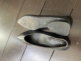 Well worn sales flight attendant shoes