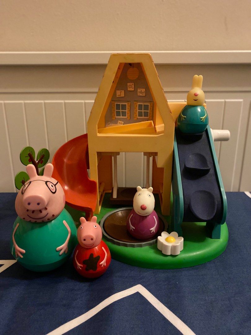Peppa Pig Weebles Wind & Wobble Playhouse, Hobbies & Toys, Toys & Games