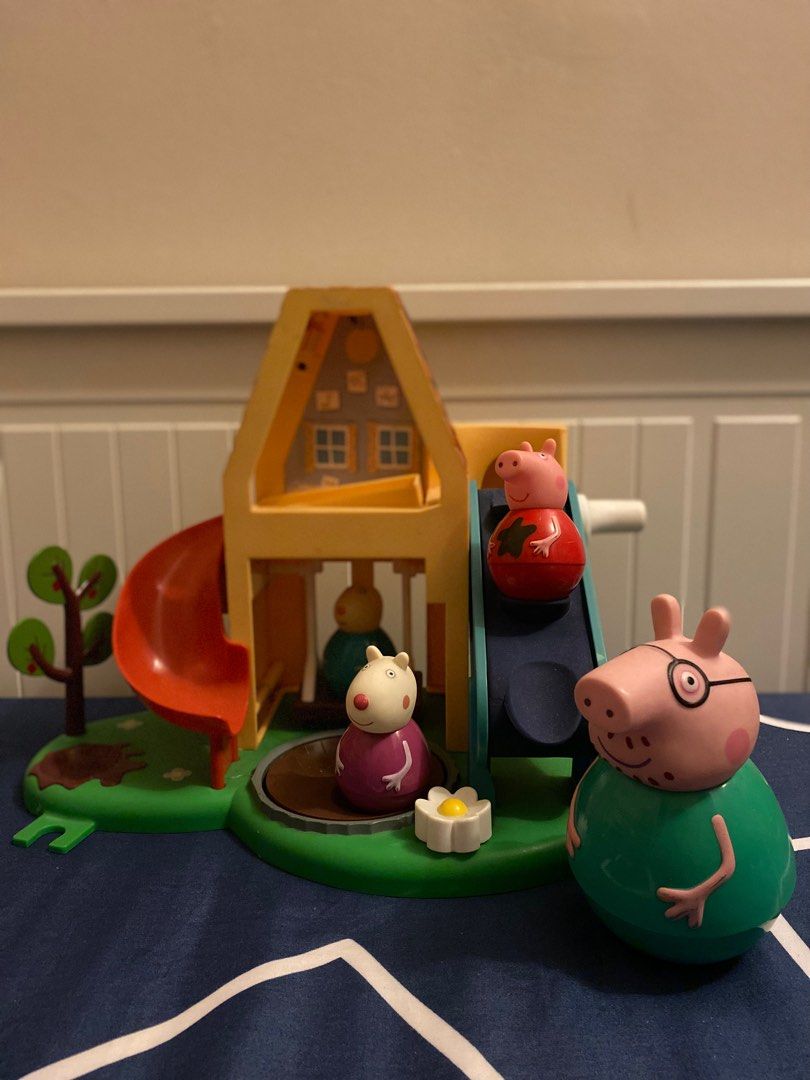 Peppa Pig Weebles Wind & Wobble Playhouse, Hobbies & Toys, Toys & Games