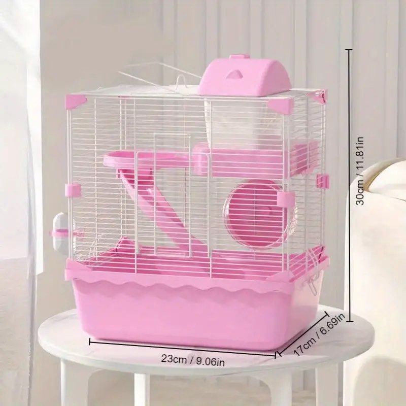 Pink castle cage hamster. HOT SALE Pet Supplies Homes Other