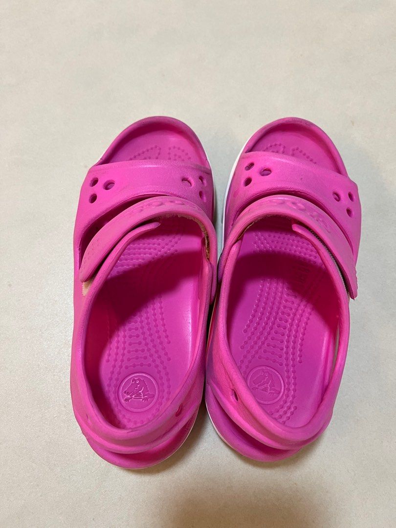 Pink crocs top size 12