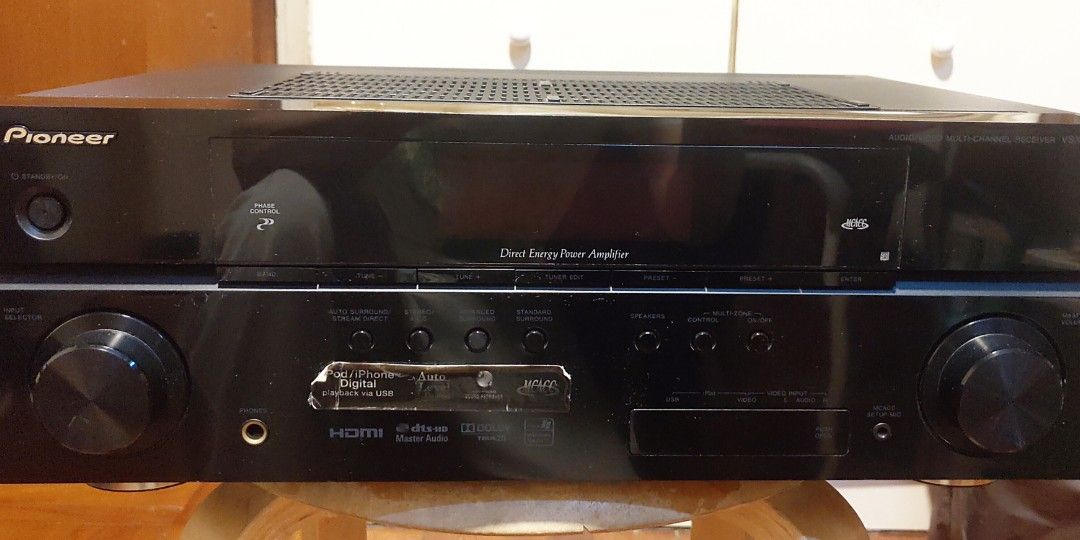 Pioneer VSX819HK AV Receiver Ampifier 擴音機, 音響器材, 其他音響配件及設備 Carousell