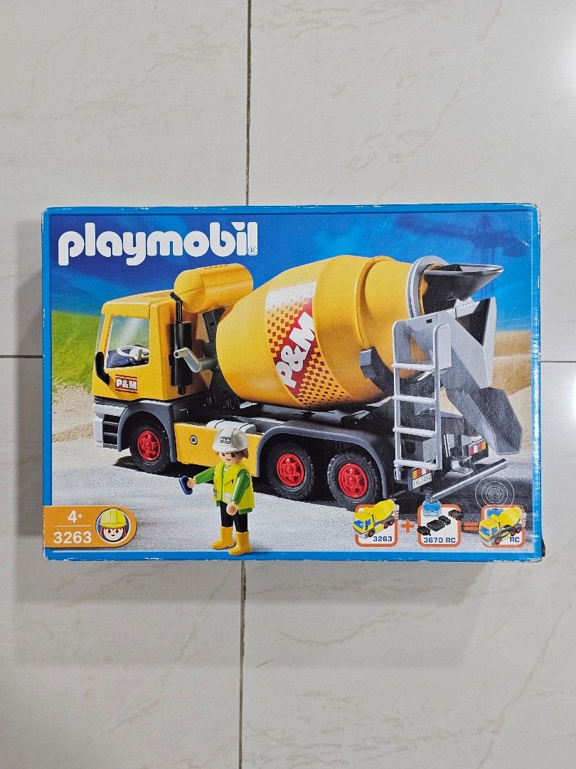 Playmobil concrete shop mixer