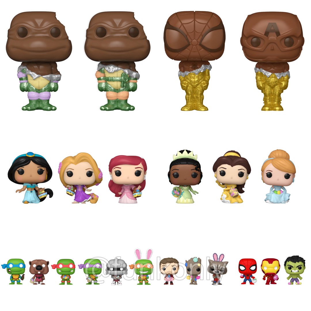 Buy Pocket Pop! Easter Jasmine, Rapunzel, Ariel 3-Pack at Funko.