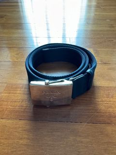 Mens prada belt discount sale