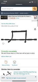 Pull up bar for sale