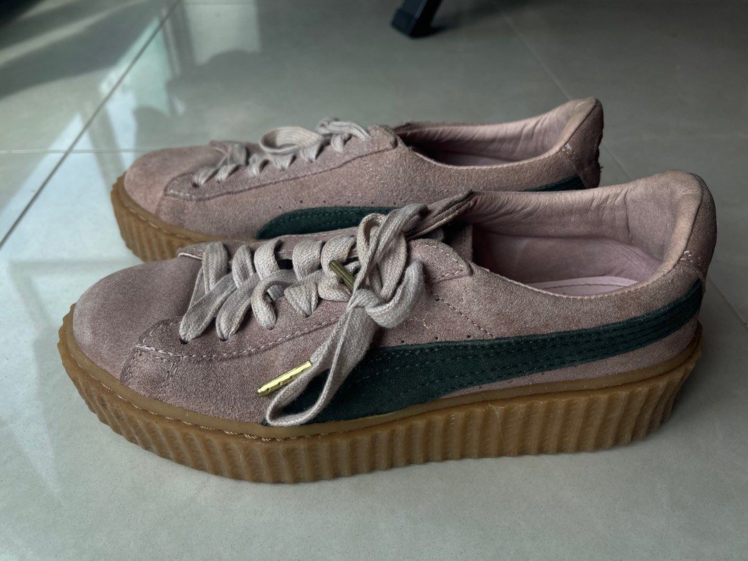 Puma pink hotsell green