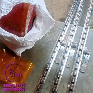 pvc curtain and stainless steel hanger