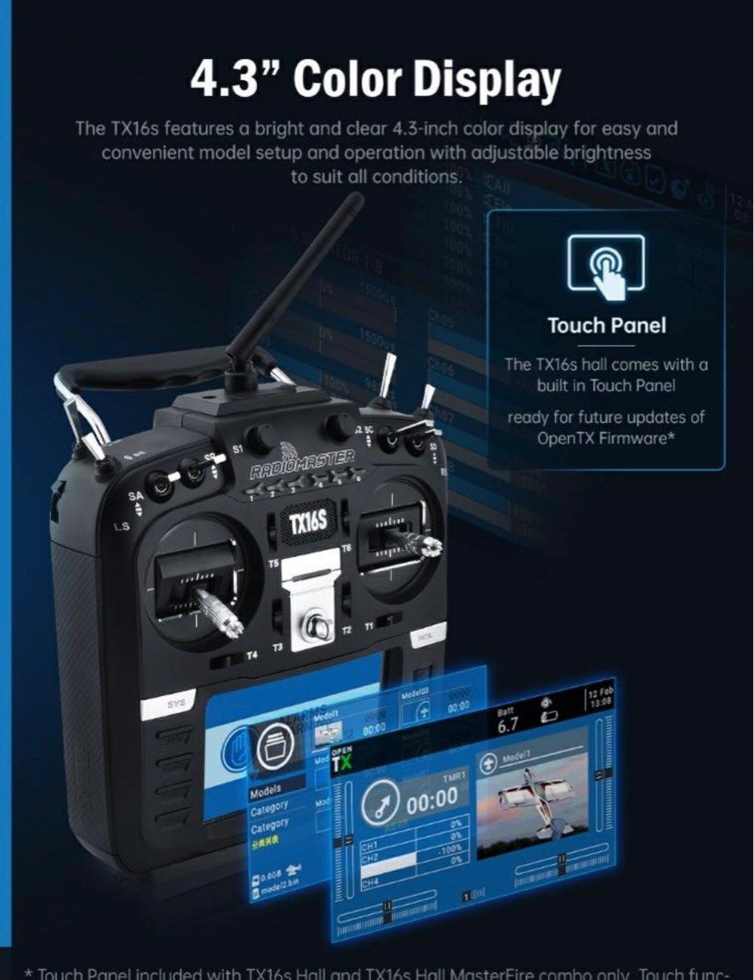 Radiomaster tx16s rc transmitter Elrs and 4 in 1, Photography, Drones ...